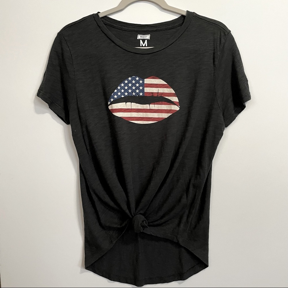 Tailgate American Eagle Women’s Top American Flag